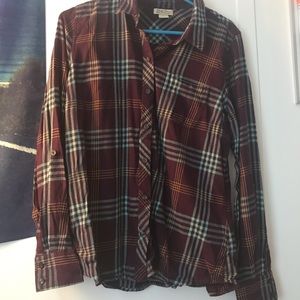 Button down flannel